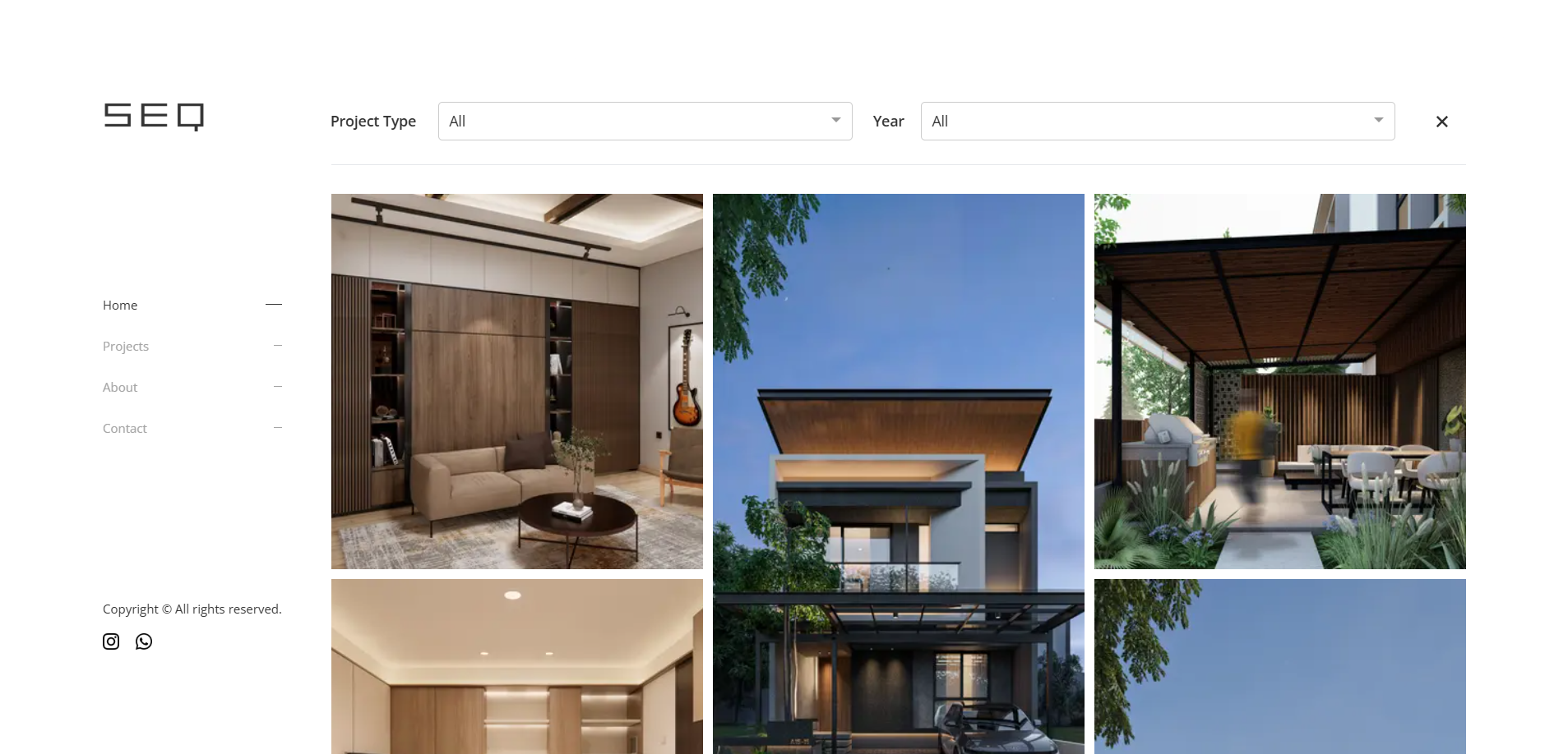 Architect's Portfolio Website